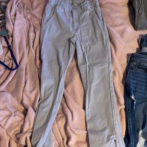 american eagle grey jogger/jean material $20